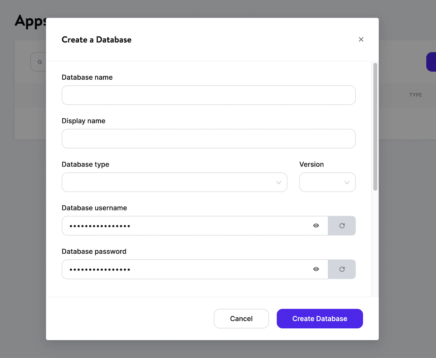 Create a database in Kinsta's Application and Database Hosting.